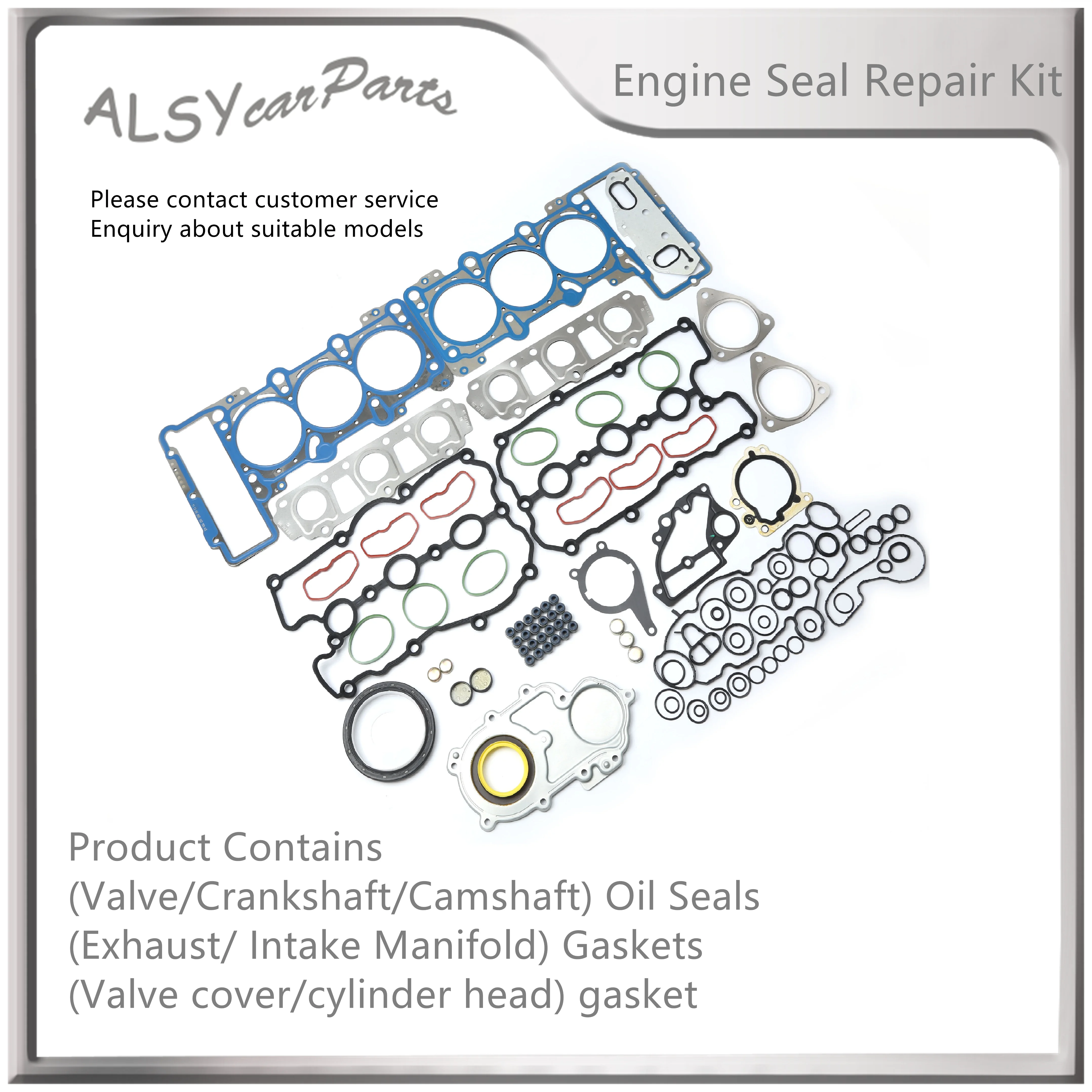 06E103148AG 06E103149AG Valve Cover Seal for Touareg A6 Q5 Q7 3.0TFS Engine Seal Kit Rebuild Cylinder Head Gasket
06E103148AG 06E103149AG Valve Cover Seal for Touareg A6 Q5 Q7 3.0TFS Engine Seal Kit Rebuild Cylinder Head Gasket