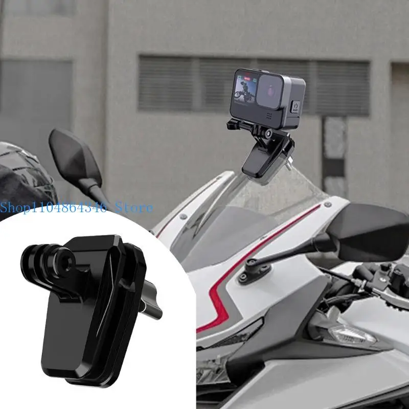 652F Aluminum Motorcycle Windshield Clip Camera Mount For Action 4/Action 5/Pocket 3
652F Aluminum Motorcycle Windshield Clip Camera Mount For Action 4/Action 5/Pocket 3