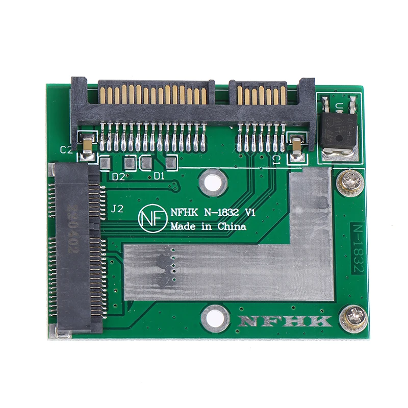 1 шт. MSATA SSD на 2,5-дюймовый адаптер SATA 6,0 г/с, плата модуля карты-конвертера поддерживает Windows2000/XP/7/8/10, Vista Linux, Mac OS.
1 шт. MSATA SSD на 2,5-дюймовый адаптер SATA 6,0 г/с, плата модуля карты-конвертера поддерживает Windows2000/XP/7/8/10, Vista Linux, Mac OS.