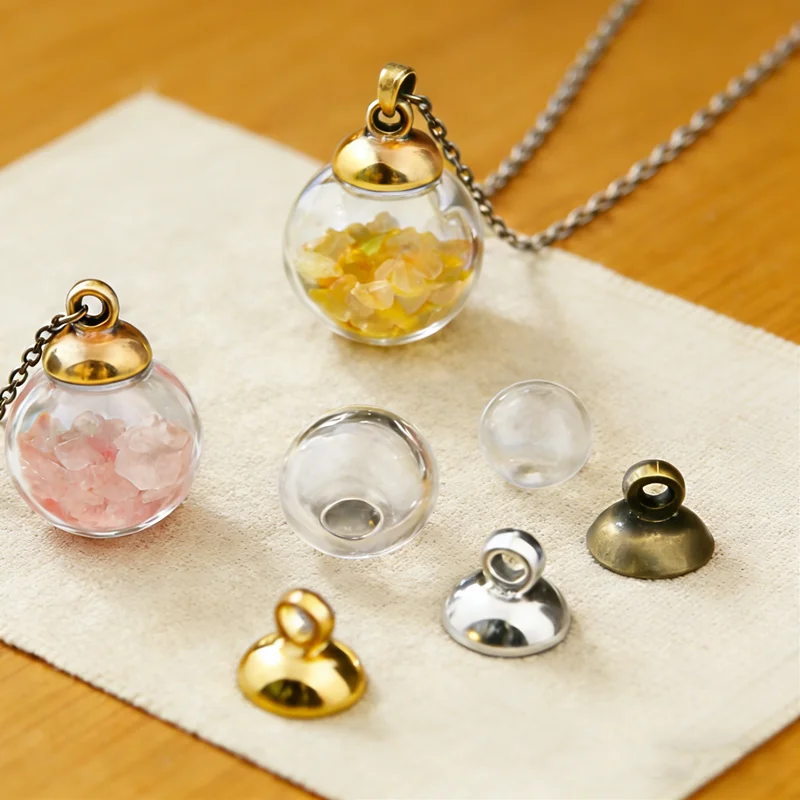 10pieces 8-25mm Glass Ball With Beads Cap Set Orb Glass Bottle Pendant Glass Globe Jewelry Findings Accessories DIY Handmade
10pieces 8-25mm Glass Ball With Beads Cap Set Orb Glass Bottle Pendant Glass Globe Jewelry Findings Accessories DIY Handmade