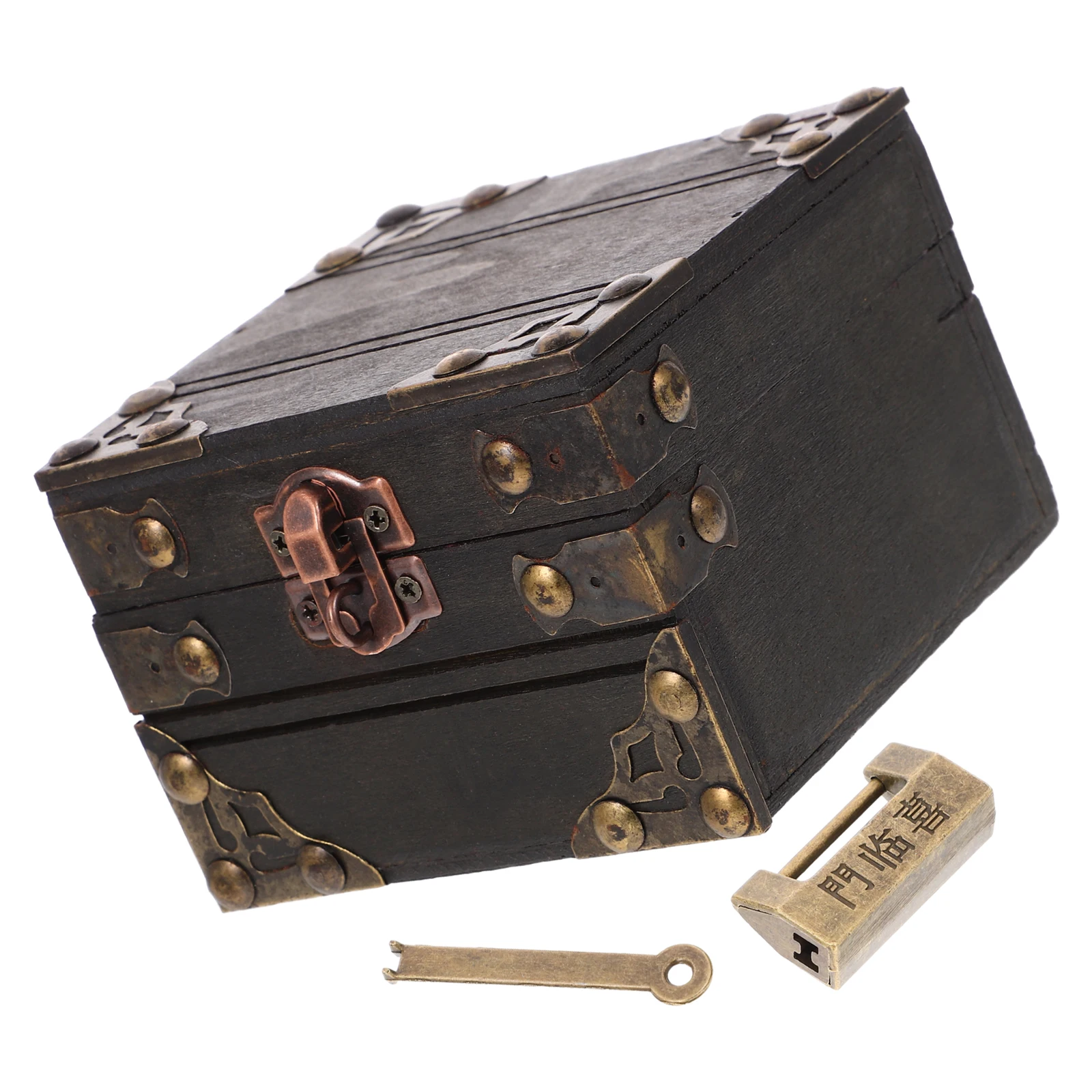 Wooden Storage Retro Jewelry Chest Pirate Treasure Keepsake Vintage Trinket Wooden Treasure Box Retro Style Storage Box
Wooden Storage Retro Jewelry Chest Pirate Treasure Keepsake Vintage Trinket Wooden Treasure Box Retro Style Storage Box