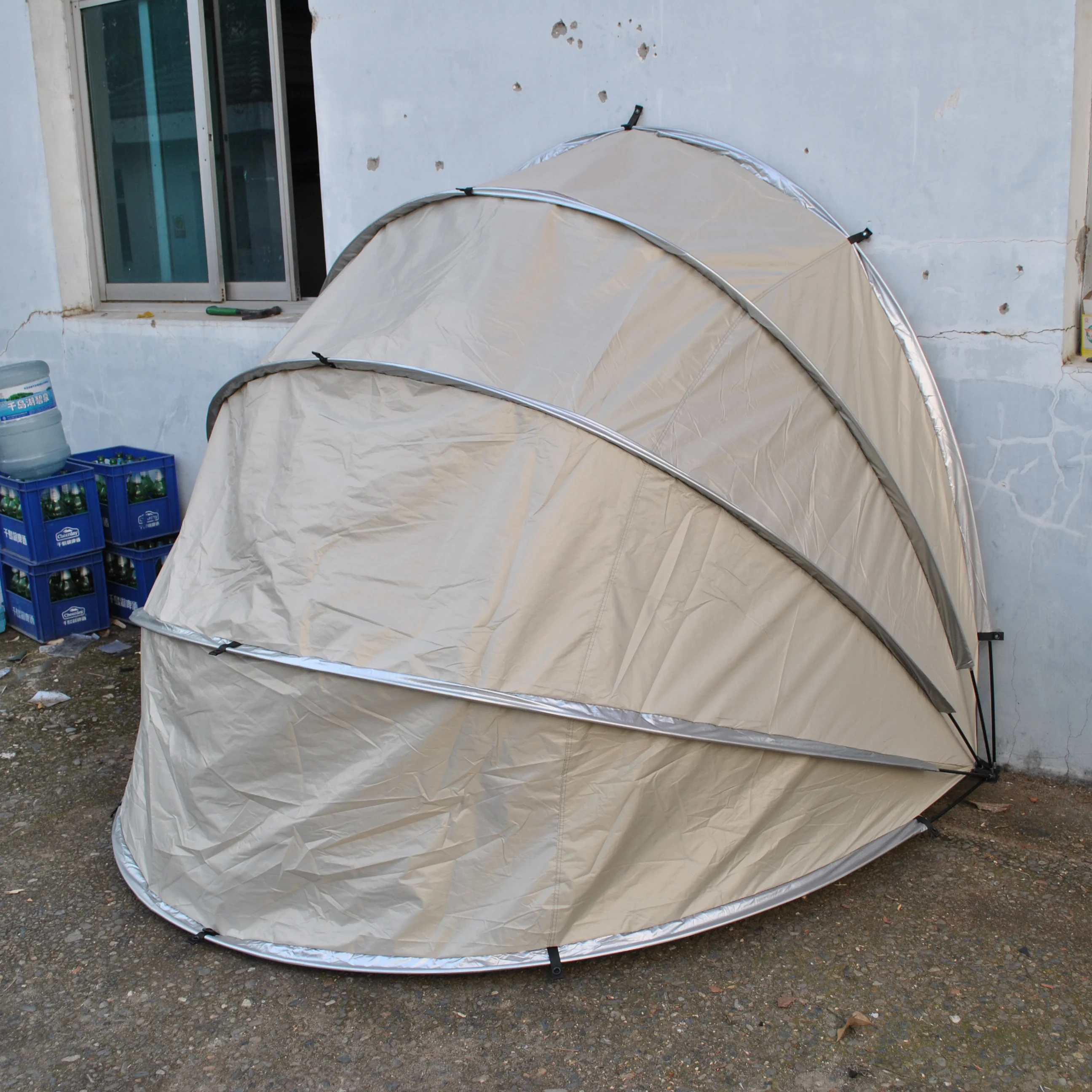 Hanging on Wall 3 Bicycles Garage Tent or 2 Motorcycle Storage Rainproof Dustproof Multi-function Sundry Room,Fence tent
Hanging on Wall 3 Bicycles Garage Tent or 2 Motorcycle Storage Rainproof Dustproof Multi-function Sundry Room,Fence tent