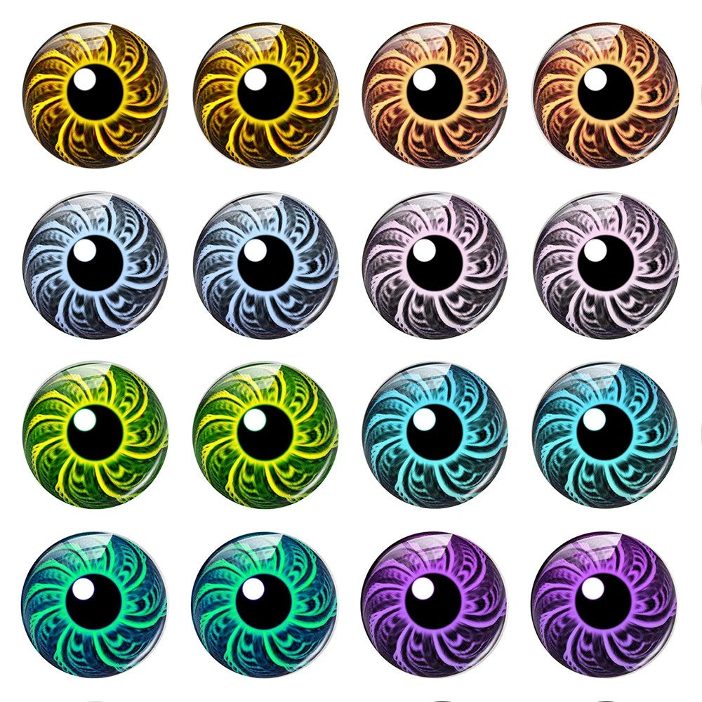 Handmade Round Vortex Pupils Ragdoll Toy Eyeball Eyes Doll Photo Glass Cabochon Flatback Demo Cameo For Diy Jewelry Making
Handmade Round Vortex Pupils Ragdoll Toy Eyeball Eyes Doll Photo Glass Cabochon Flatback Demo Cameo For Diy Jewelry Making