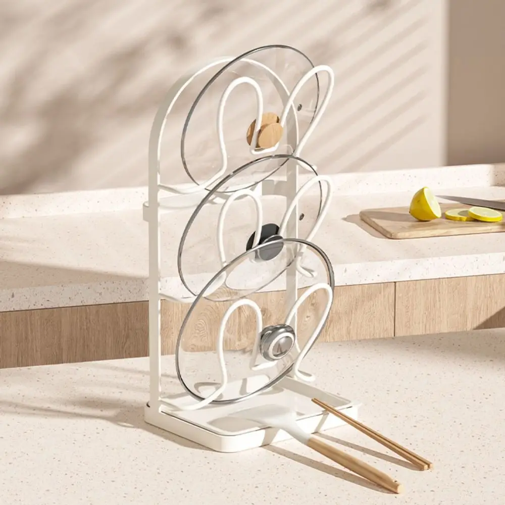 Draining Pot Lid Holder Good Load-bearing Punch Free Pot Lid Storage Rack Stable 3 Layer Cutting Board Shelf Kitchen
Draining Pot Lid Holder Good Load-bearing Punch Free Pot Lid Storage Rack Stable 3 Layer Cutting Board Shelf Kitchen