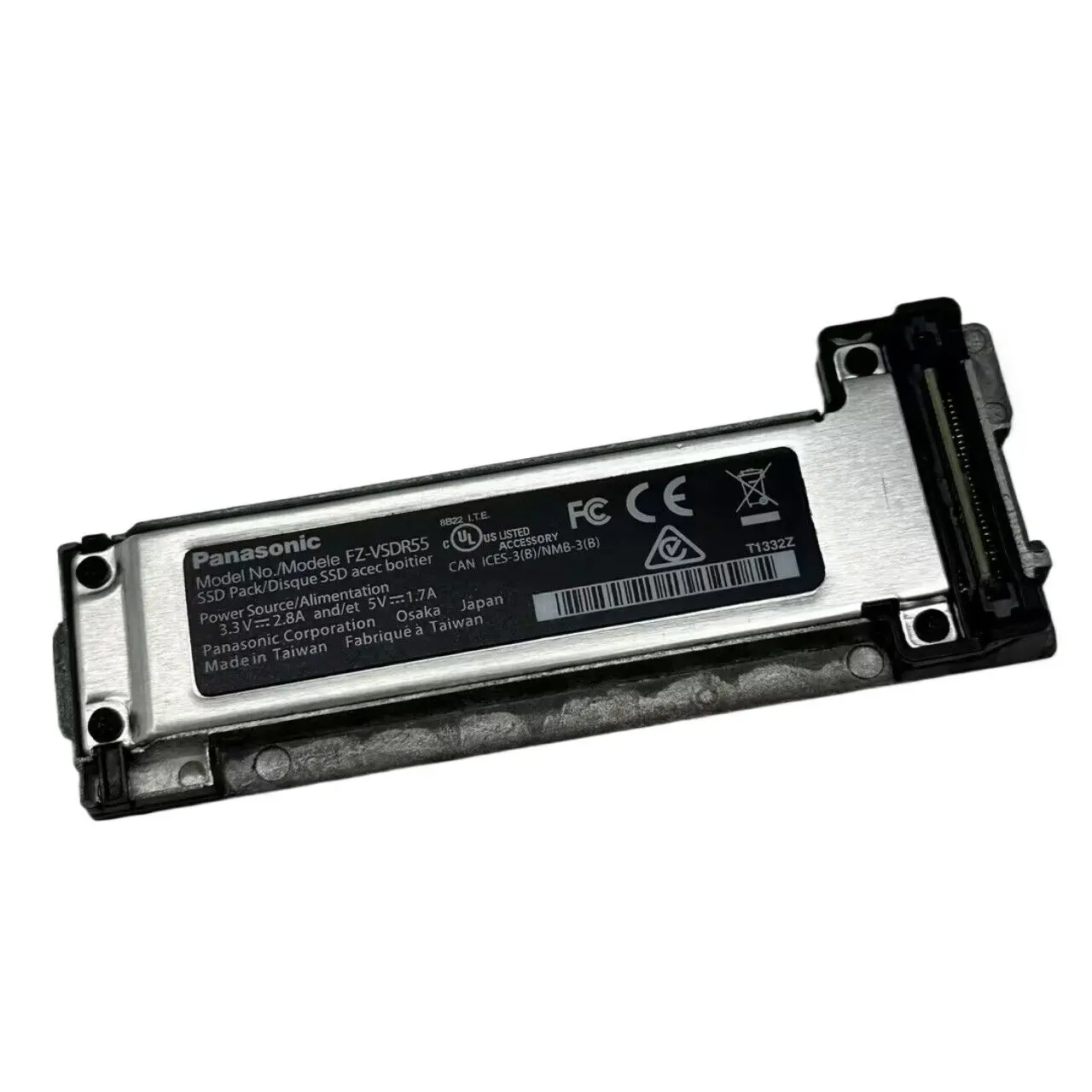 Кронштейн для твердотельного накопителя Mr.Tough FZ-55 MK1 Caddy M.2 FZ-VSDR55T1W для Panasonic ToughBook
Кронштейн для твердотельного накопителя Mr.Tough FZ-55 MK1 Caddy M.2 FZ-VSDR55T1W для Panasonic ToughBook