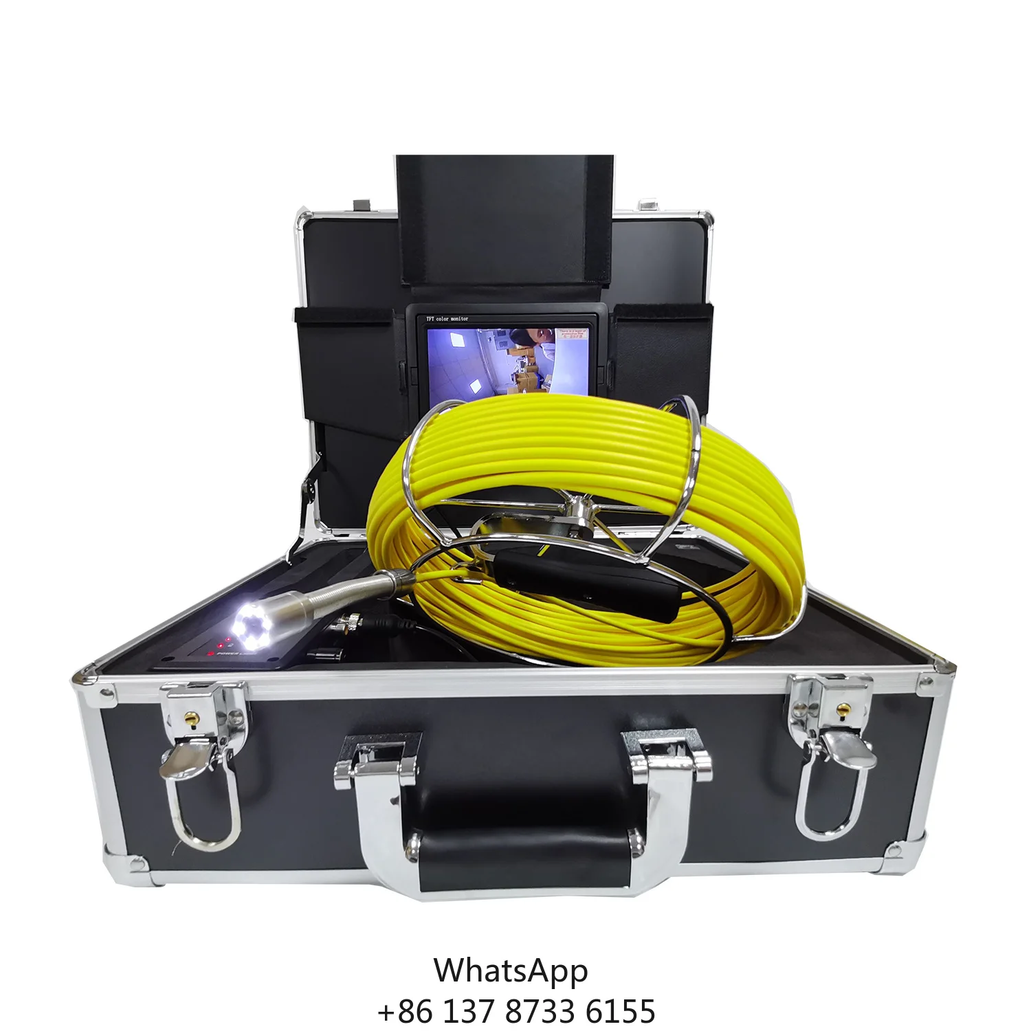 Pipe Inspection Camera With 20m Cable, 17mm And 1000TVL, Sewer Drain Cam With 6 LED Lights For Pipe
Pipe Inspection Camera With 20m Cable, 17mm And 1000TVL, Sewer Drain Cam With 6 LED Lights For Pipe