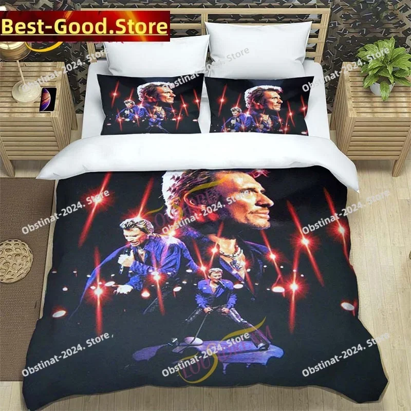 3D rocker Johnny Hallyday Bedding Set Down comfy Bed Queen Size Oversized Pillowcase quilt cover
3D rocker Johnny Hallyday Bedding Set Down comfy Bed Queen Size Oversized Pillowcase quilt cover