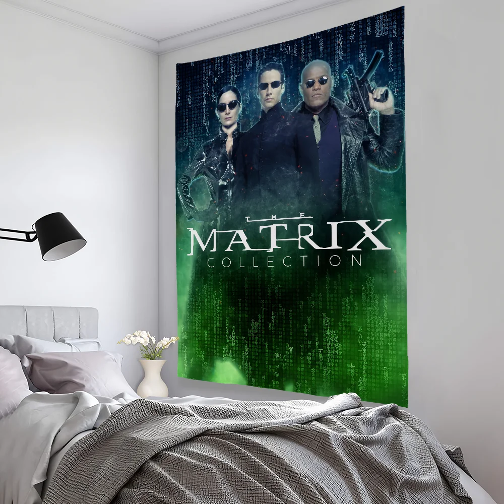 The M-MatRixES Movie Cool Tapestry Bedroom Living Bar Garden Outdoor Microfiber Festival Decoration Background Art Banner
The M-MatRixES Movie Cool Tapestry Bedroom Living Bar Garden Outdoor Microfiber Festival Decoration Background Art Banner