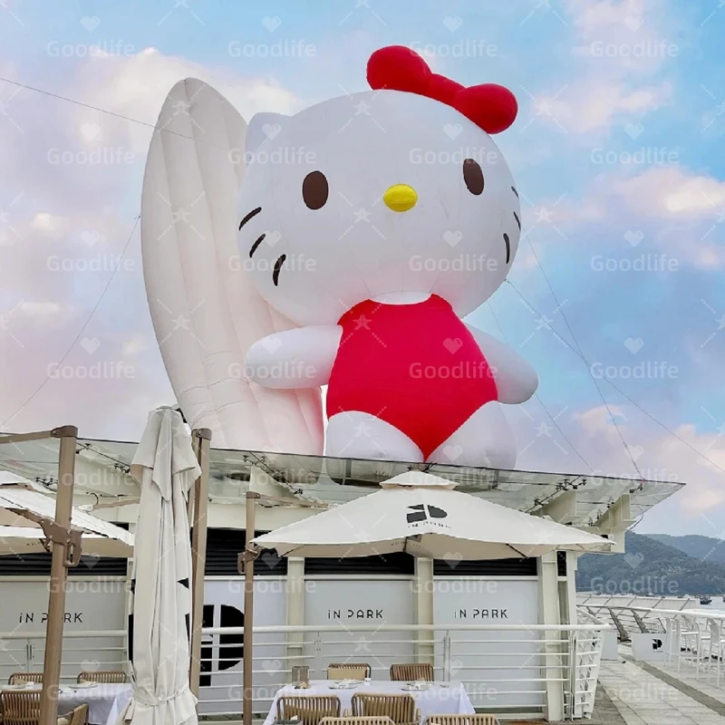 Outdoor Giant Inflatable Sanrio Hello Kitty Cartoon Balloon For Christmas Decoration
Outdoor Giant Inflatable Sanrio Hello Kitty Cartoon Balloon For Christmas Decoration