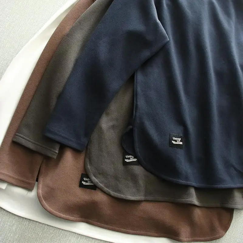 Мужская футболка с длинным рукавом больших размеров (до 300 фунтов), спортивная, базовый слой, с круглым низом и дугообразным дизайном, повседневная, для весенне-осеннего сезона, дышащая
Мужская футболка с длинным рукавом больших размеров (до 300 фунтов), спортивная, базовый слой, с круглым низом и дугообразным дизайном, повседневная, для весенне-осеннего сезона, дышащая