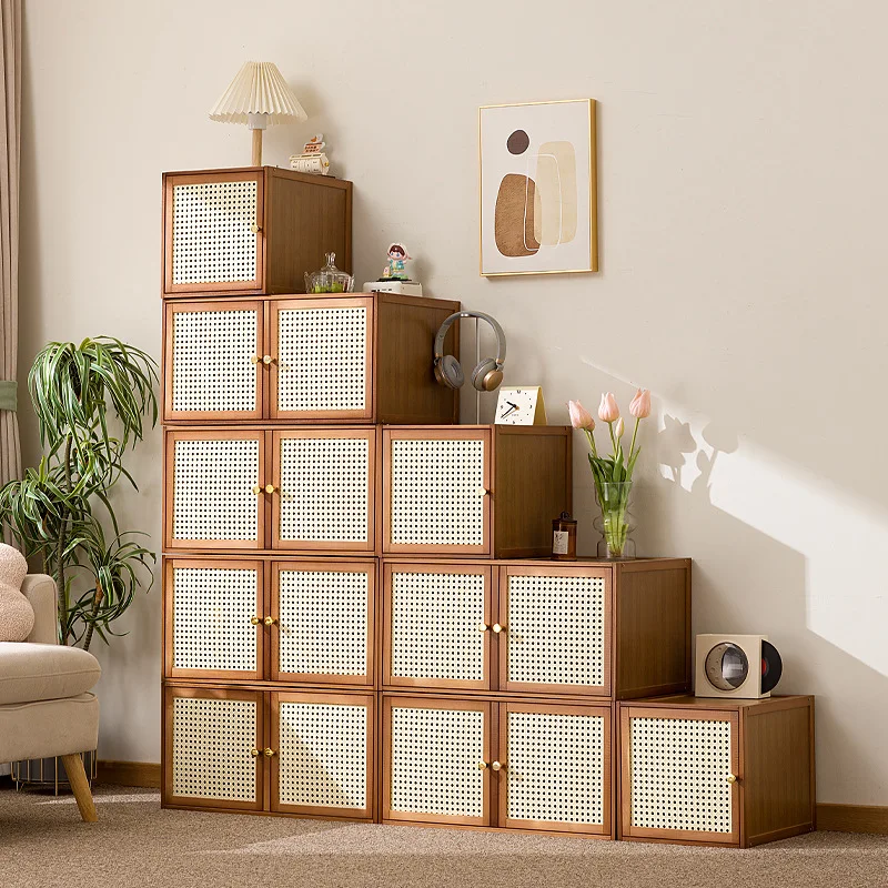 Stackable Modular Storage Cabinet with Decorative Doors Freestanding Organizer for Home Living Room and Bedroom Furniture
Stackable Modular Storage Cabinet with Decorative Doors Freestanding Organizer for Home Living Room and Bedroom Furniture