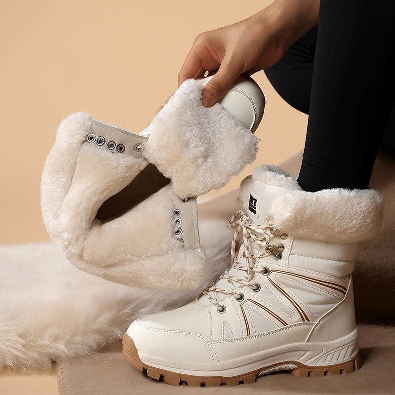 Boots Woman 2025 Trend Snow Casual Shoes Woman Platform Women Shoes Fur Ankle Boots Flat Botas Mujer Winter Ladies Boots
Boots Woman 2025 Trend Snow Casual Shoes Woman Platform Women Shoes Fur Ankle Boots Flat Botas Mujer Winter Ladies Boots