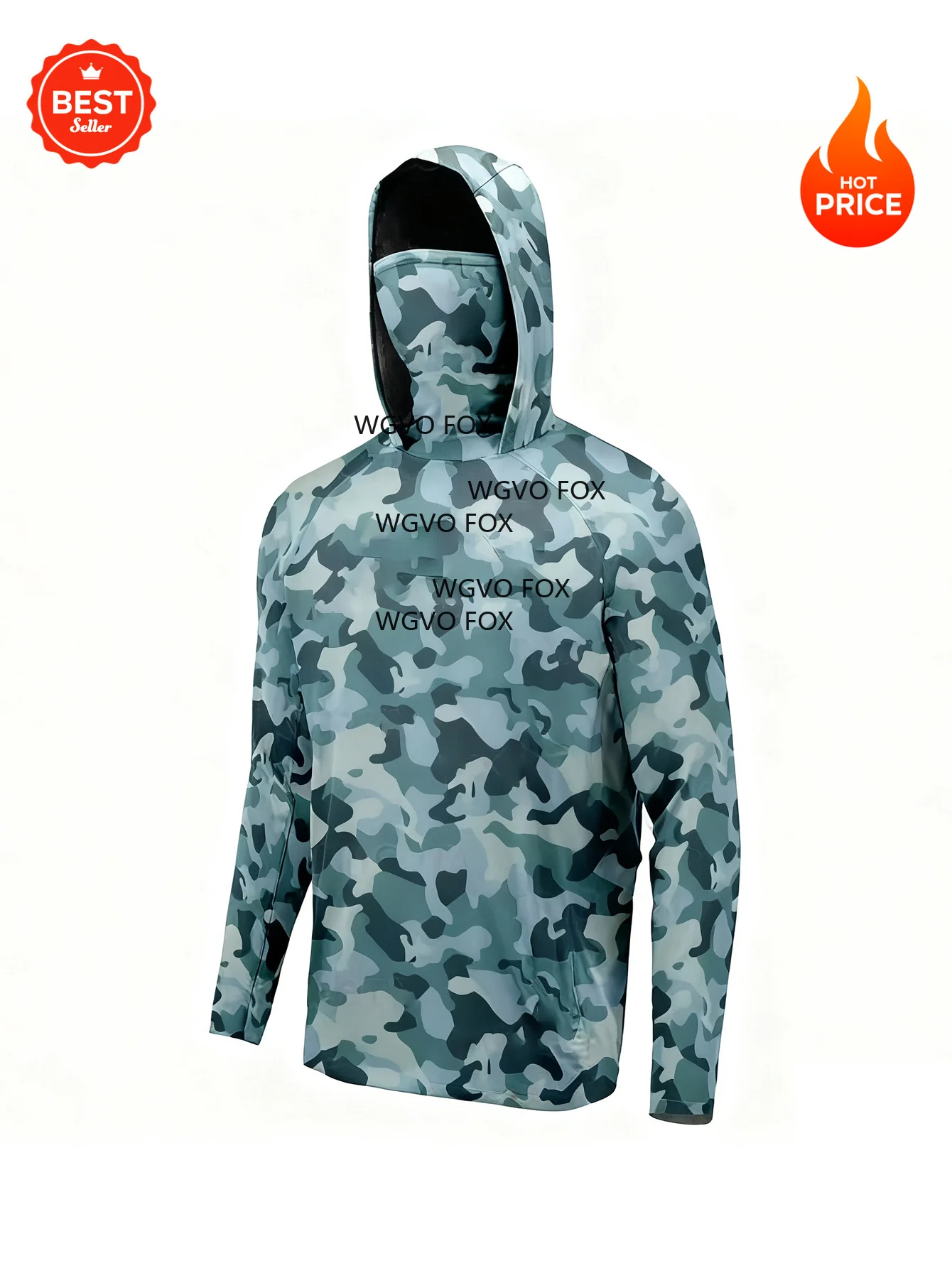 Fishing Shirt UPF 50+ Hooded Fishing Clothes Men Face Cover Hoodie Sun Protection Mask Jersey Breathable
Fishing Shirt UPF 50+ Hooded Fishing Clothes Men Face Cover Hoodie Sun Protection Mask Jersey Breathable