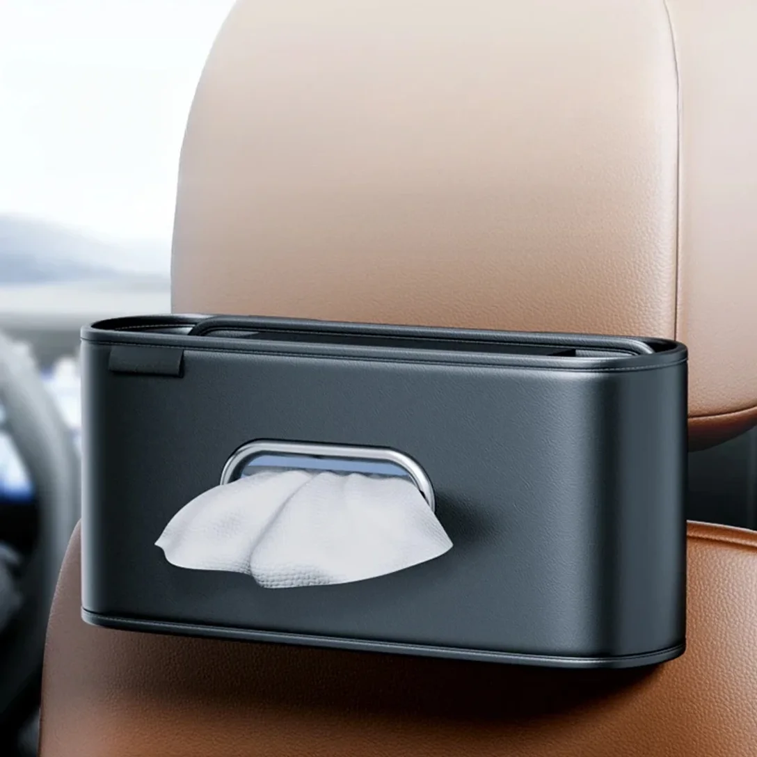 Car Tissue Box Cover Leather Universal Center Console Armrest Paper Towel Storage Bag Auto Seat Back Hanging Tissue Organizer
Car Tissue Box Cover Leather Universal Center Console Armrest Paper Towel Storage Bag Auto Seat Back Hanging Tissue Organizer
