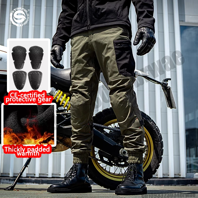SFK Black Motorcycle Pants Riding Men Equipemt Winter Warm Breathable Trousers CE Protection Armor Wearing Gears Accessories
SFK Black Motorcycle Pants Riding Men Equipemt Winter Warm Breathable Trousers CE Protection Armor Wearing Gears Accessories