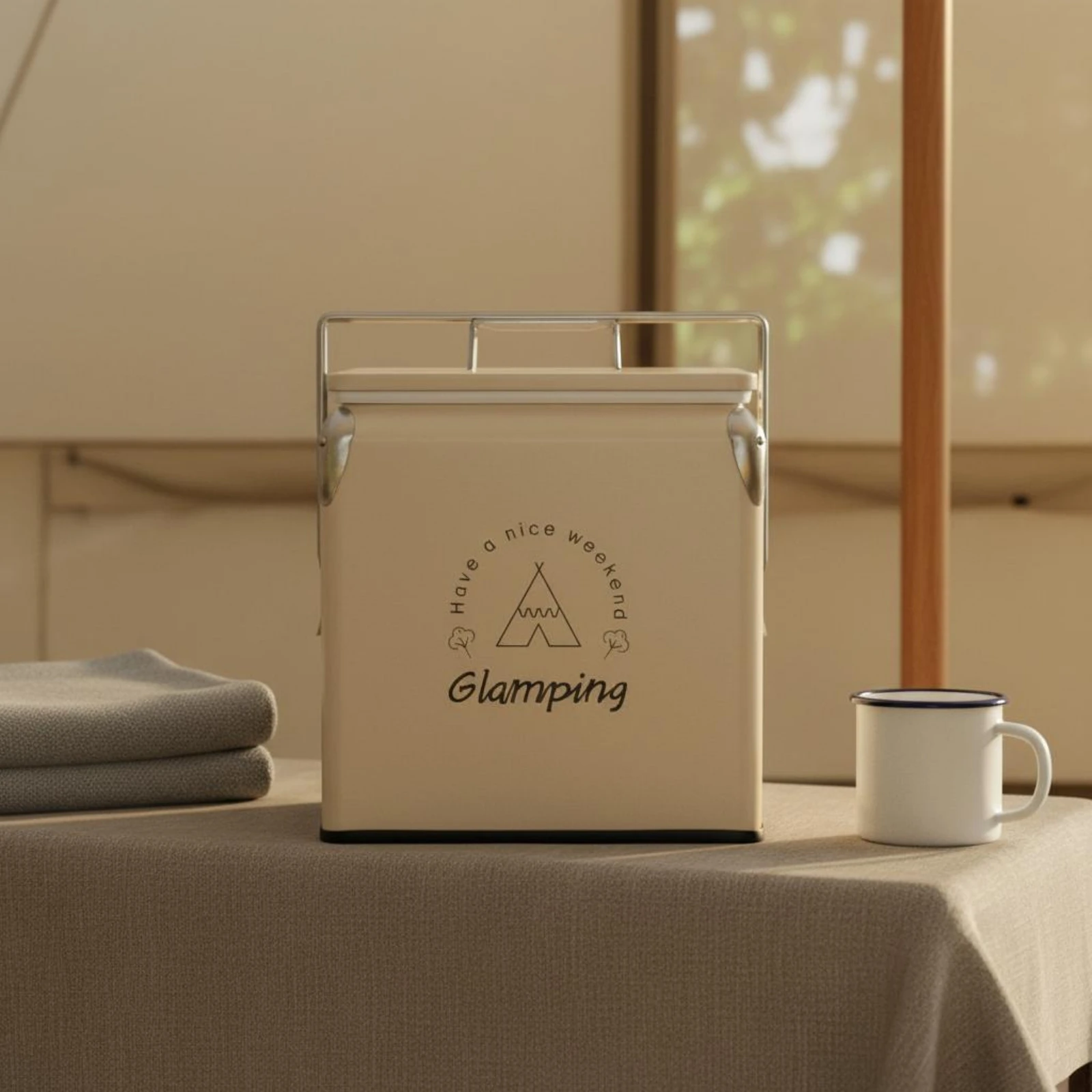 13 L 13L Insulated Cooler Food-Grade Metal Cooler Box Portable Insulated Ice Box for Camping, Glamping
13 L 13L Insulated Cooler Food-Grade Metal Cooler Box Portable Insulated Ice Box for Camping, Glamping