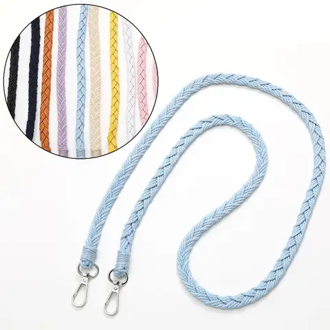 Versatile Handwoven Braided Bag Strap Replacement Detachable Women Crossbody Bag Belts Shoulder Bag Belts