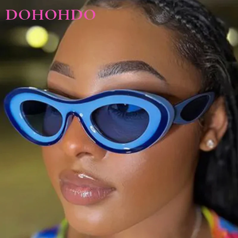 Brand Oval Personality Women Sunglasses Retro Y2K Punk Sun Glasses Men Outdoor Travel Fashion Eyewear Shades UV400 Lentes Mujer
Brand Oval Personality Women Sunglasses Retro Y2K Punk Sun Glasses Men Outdoor Travel Fashion Eyewear Shades UV400 Lentes Mujer