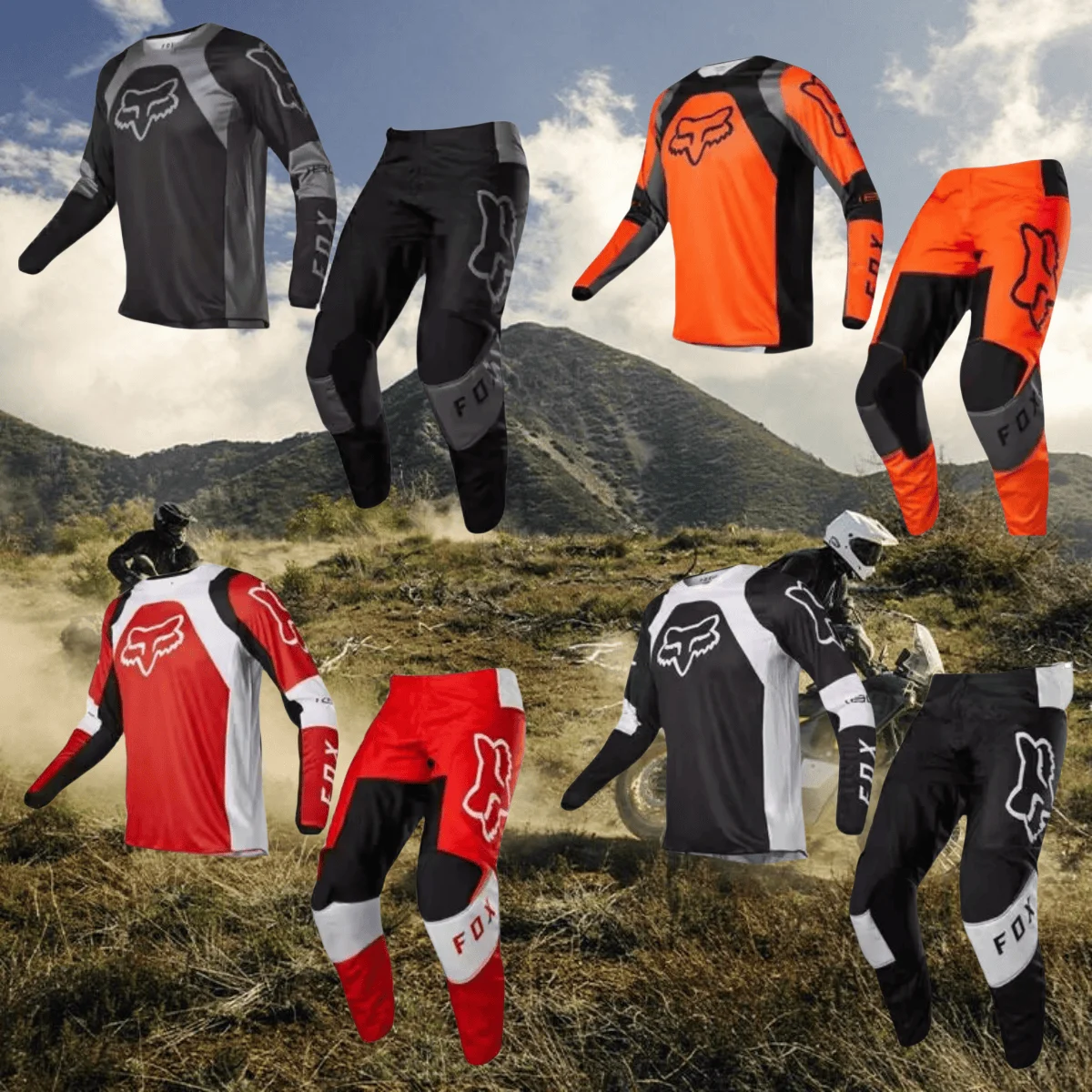 New 2025 Fox Off-road Downhill Suit Off-road Motorcycle Riding Suit, Racing Suit Team Personal Quick-drying and Breathable
New 2025 Fox Off-road Downhill Suit Off-road Motorcycle Riding Suit, Racing Suit Team Personal Quick-drying and Breathable