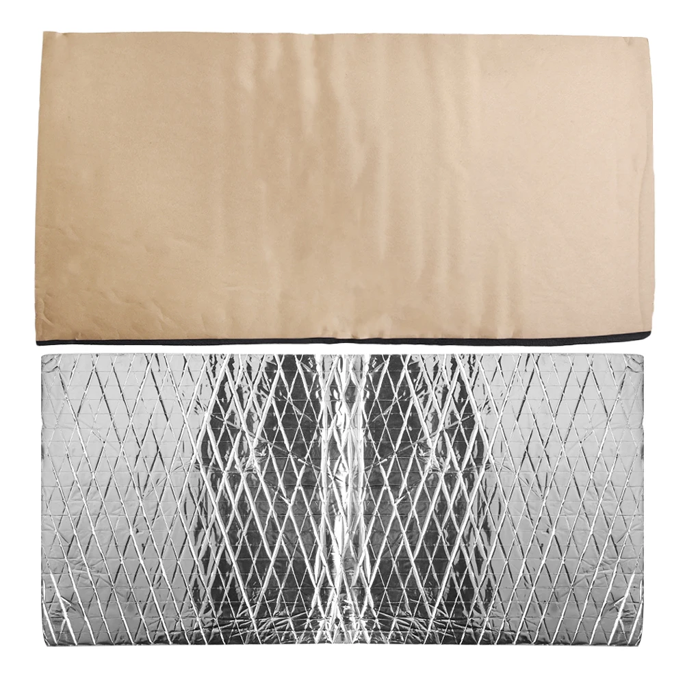 Silver Car sound insulation Soundproof Firewall Rubber Foam + Aluminum Foil Audio Car Deadening Insulation Noise
Silver Car sound insulation Soundproof Firewall Rubber Foam + Aluminum Foil Audio Car Deadening Insulation Noise