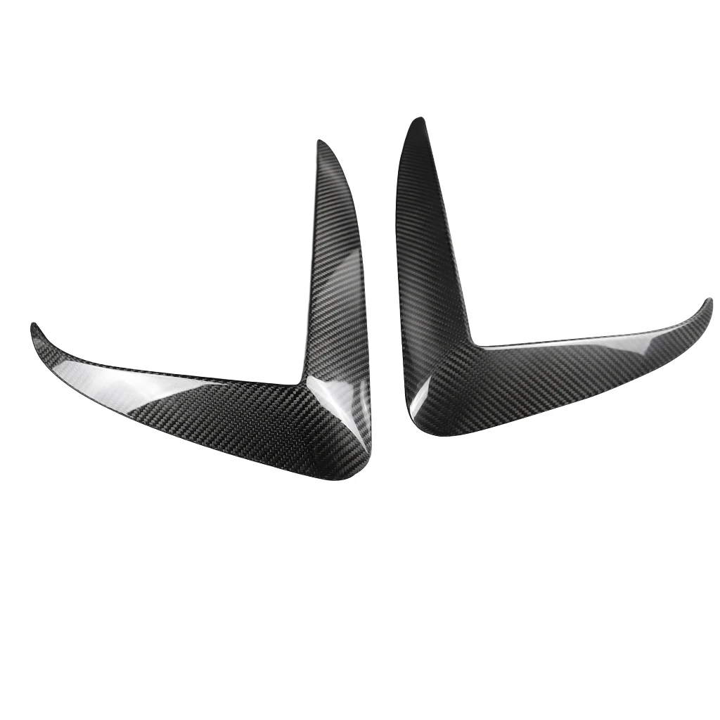 For Tesla 2018 2019 Model 3 Car Front Fog Lamp Spoiler Wind Knife ABS Carbon Fiber Protective Cover Decor Sticker Accessories
For Tesla 2018 2019 Model 3 Car Front Fog Lamp Spoiler Wind Knife ABS Carbon Fiber Protective Cover Decor Sticker Accessories