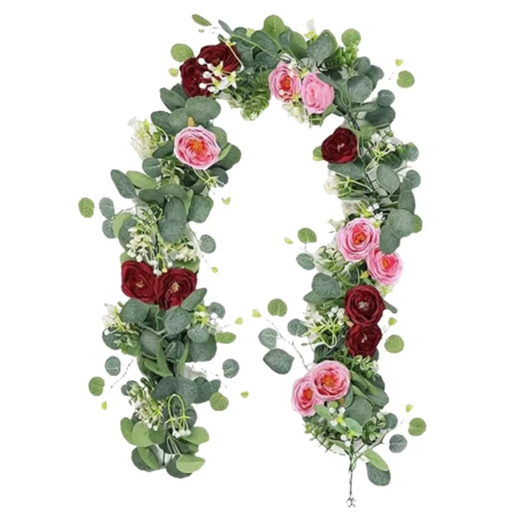 Artificial Flower Dressing Flower Garland Simulated Vine Plastic Garland Hanging Plants Lifelike Exquisite Fake Vine Plants
Artificial Flower Dressing Flower Garland Simulated Vine Plastic Garland Hanging Plants Lifelike Exquisite Fake Vine Plants