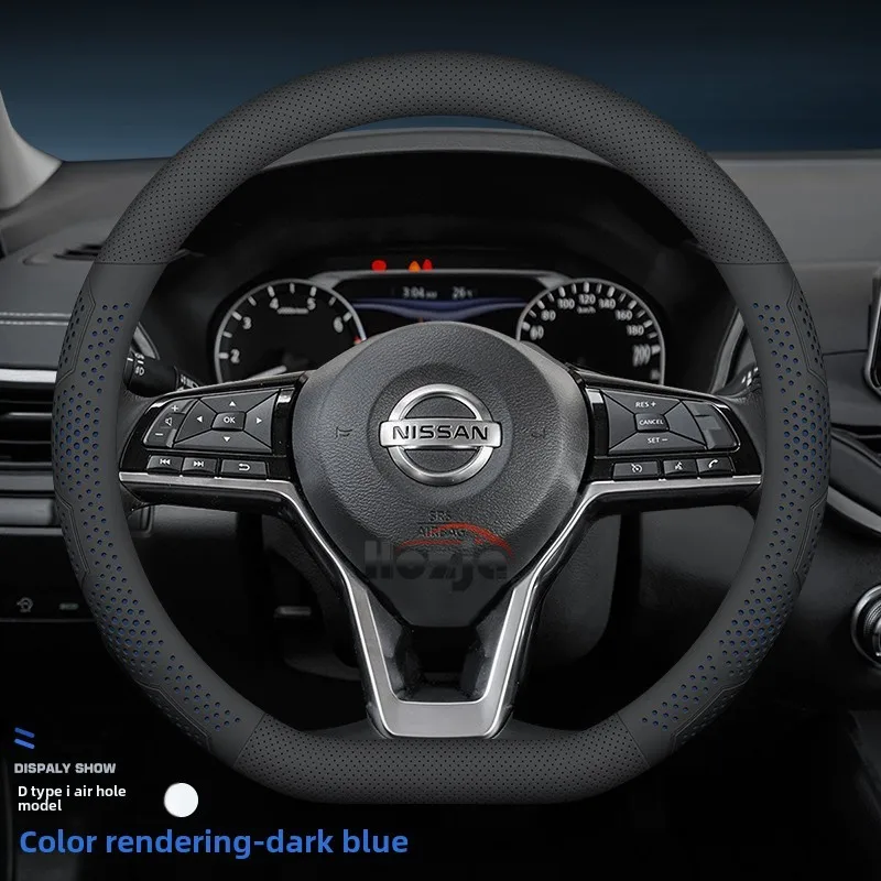 For Nissan Ariya Nismo 2024 Sentra 2017-2023 Kicks 2015-2024 D-Type Suede Leather Car Steering Wheel Cover Auto Accessory
For Nissan Ariya Nismo 2024 Sentra 2017-2023 Kicks 2015-2024 D-Type Suede Leather Car Steering Wheel Cover Auto Accessory