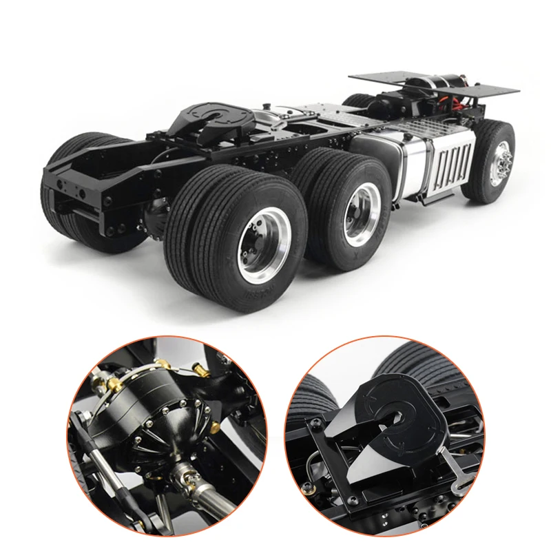 Lesu RC 6*6 Metal Chassis For DIT 1851 3363 1/14 Remote Control DIY Model Truck Car 540 Motor TH15104
Lesu RC 6*6 Metal Chassis For DIT 1851 3363 1/14 Remote Control DIY Model Truck Car 540 Motor TH15104