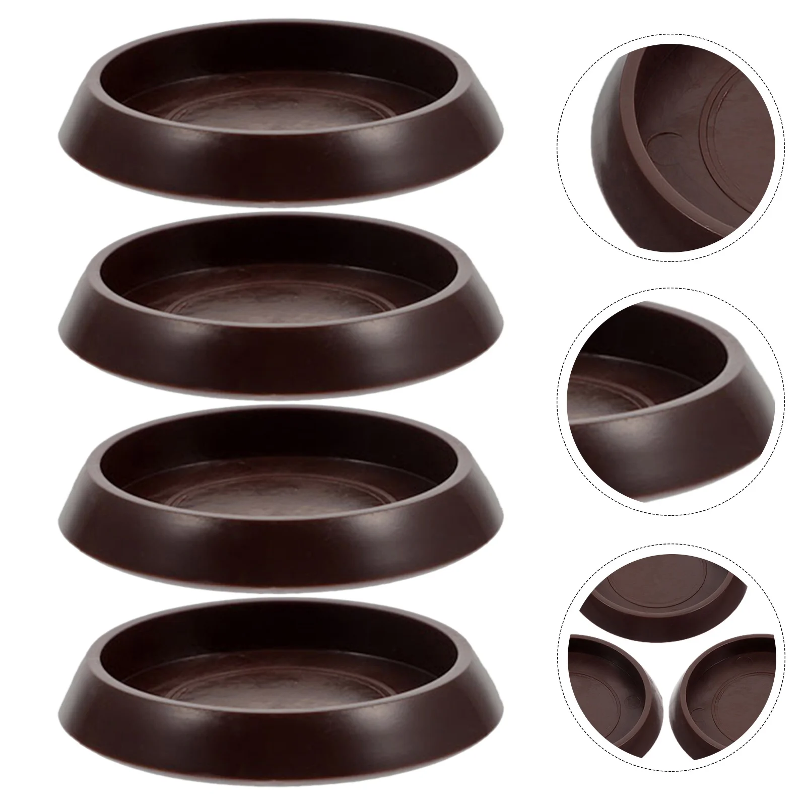 4Pcs Plastic Furniture Foot Pads Durable Non Slip Floor Protectors Self-Adhesive for Sofa Tables Chairs Home Furniture Coasters
4Pcs Plastic Furniture Foot Pads Durable Non Slip Floor Protectors Self-Adhesive for Sofa Tables Chairs Home Furniture Coasters