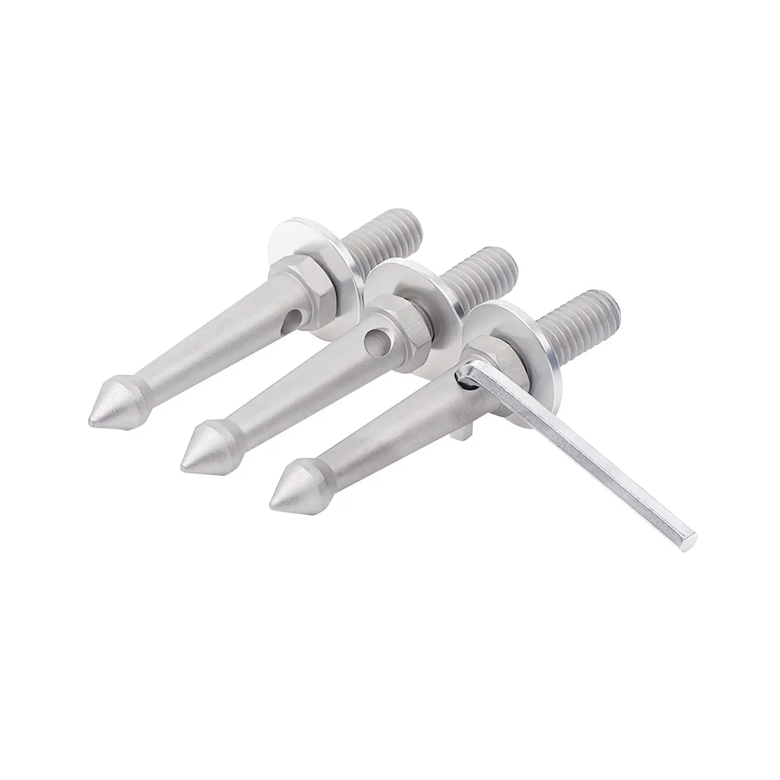 3Pcs Tripod Feet 3/8" Thread Monopod Spikes Camera Tripod Ground Spikes
3Pcs Tripod Feet 3/8" Thread Monopod Spikes Camera Tripod Ground Spikes