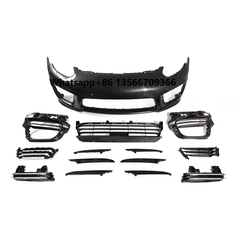 Upgrade Body Kit Car Front Rear Bumpers for 2014-2016 for Porsche Panamera 970.2 Made of PP Material Turbo Style
Upgrade Body Kit Car Front Rear Bumpers for 2014-2016 for Porsche Panamera 970.2 Made of PP Material Turbo Style