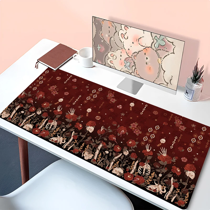 Mouse Pad XXL Terror Skeleton Keyboard Rug Laptop Flower Pattern Gaming Mousepad PC Anime Gamer Cabinet Extended Desk Mat Carpet
Mouse Pad XXL Terror Skeleton Keyboard Rug Laptop Flower Pattern Gaming Mousepad PC Anime Gamer Cabinet Extended Desk Mat Carpet