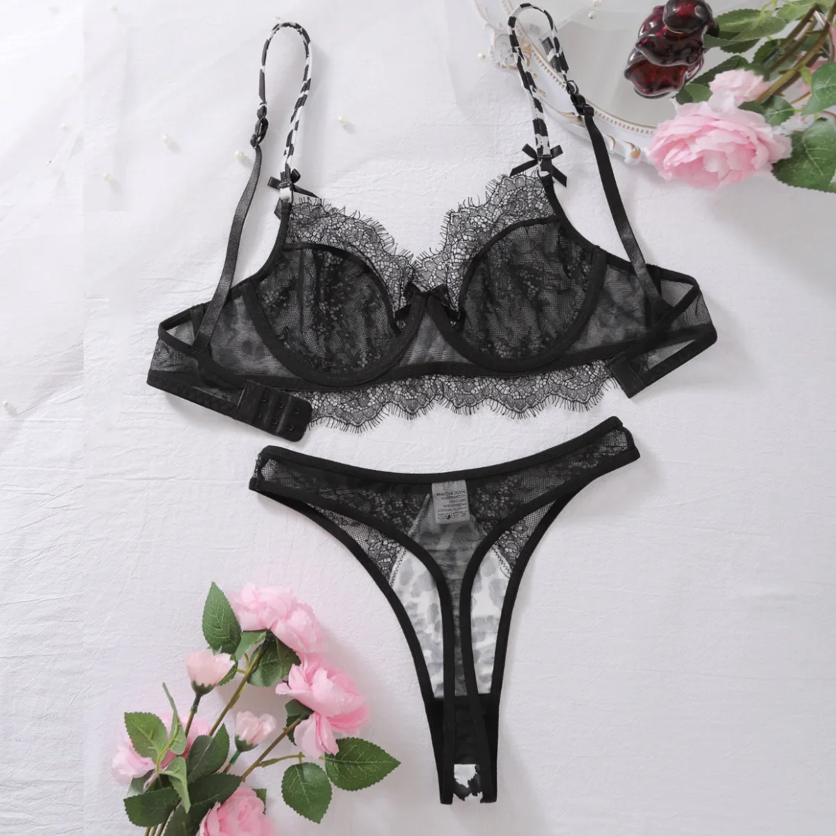 Women Sexy Leopard Lace Exotic Set See Through Lingerie Bra Set Micro Bikini Underwear Thong Exotic Apparel
Women Sexy Leopard Lace Exotic Set See Through Lingerie Bra Set Micro Bikini Underwear Thong Exotic Apparel