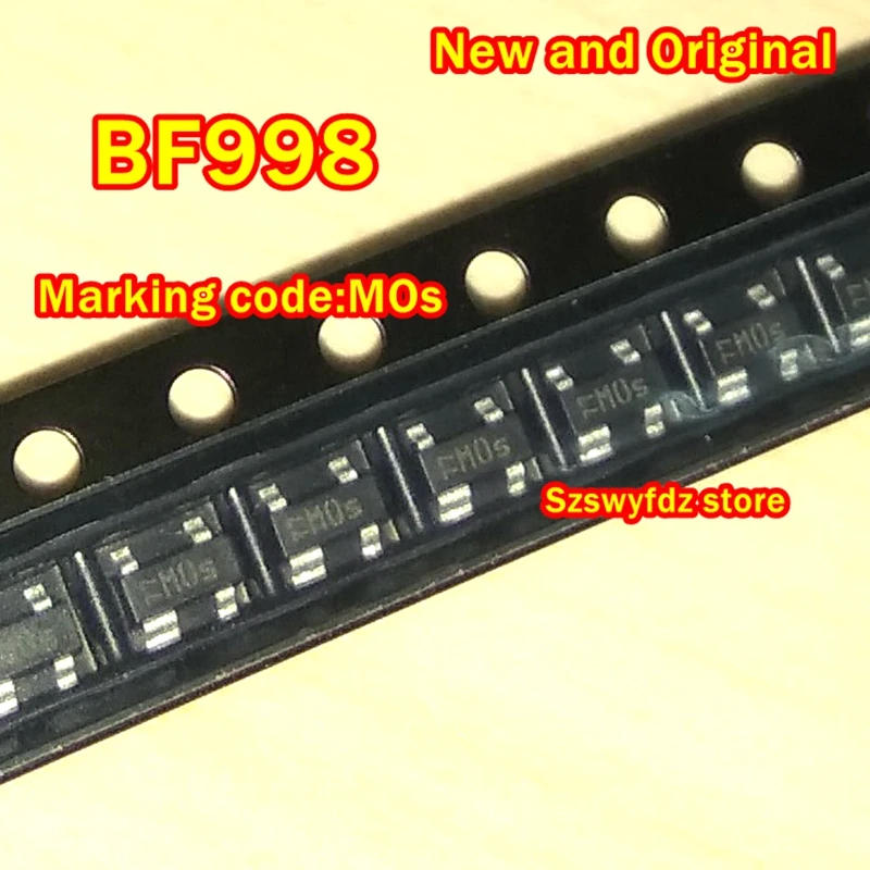 10Pcs to 100Pcs Bf998E6327 Bf998 Sot-143 Marking Code: Mos N-Channel Dual-Gate Mosfet Field-Effect Transistor
10Pcs to 100Pcs Bf998E6327 Bf998 Sot-143 Marking Code: Mos N-Channel Dual-Gate Mosfet Field-Effect Transistor
