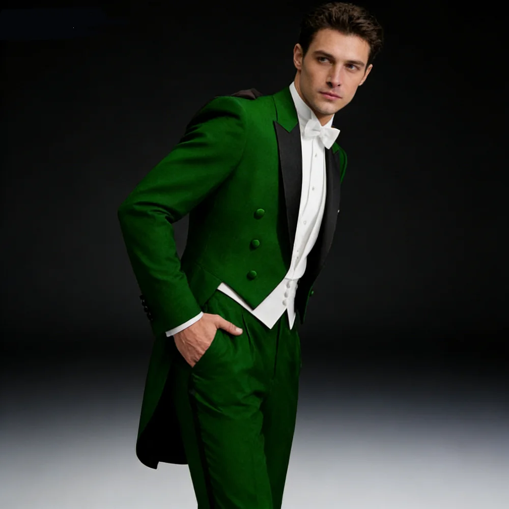 Мужской однотонный трехсекционный терно формальный длинный пиджак для свадьбы, жениха, танцевальный костюм для курения, шафер, вечерняя одежда
Мужской однотонный трехсекционный терно формальный длинный пиджак для свадьбы, жениха, танцевальный костюм для курения, шафер, вечерняя одежда