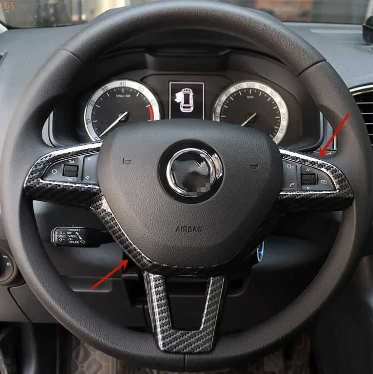For Skoda Superb 2018-2019 High-quality ABS Chrome steering wheel Decorative frame Anti-scratch protection Car styling
For Skoda Superb 2018-2019 High-quality ABS Chrome steering wheel Decorative frame Anti-scratch protection Car styling