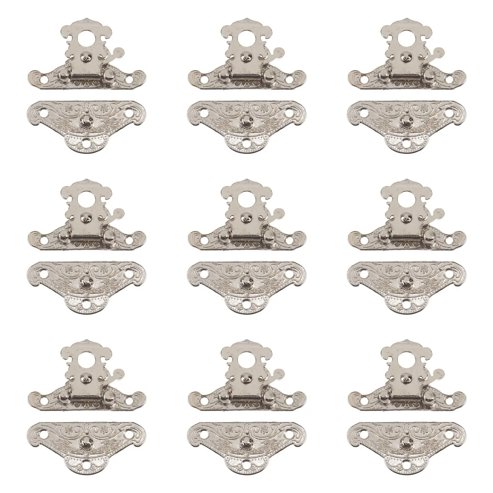 10 Pcs Alloy Buckles Latches Durable Decorative Locks Decorative Lock For Jewelry Boxes Wood Cases Storage
10 Pcs Alloy Buckles Latches Durable Decorative Locks Decorative Lock For Jewelry Boxes Wood Cases Storage