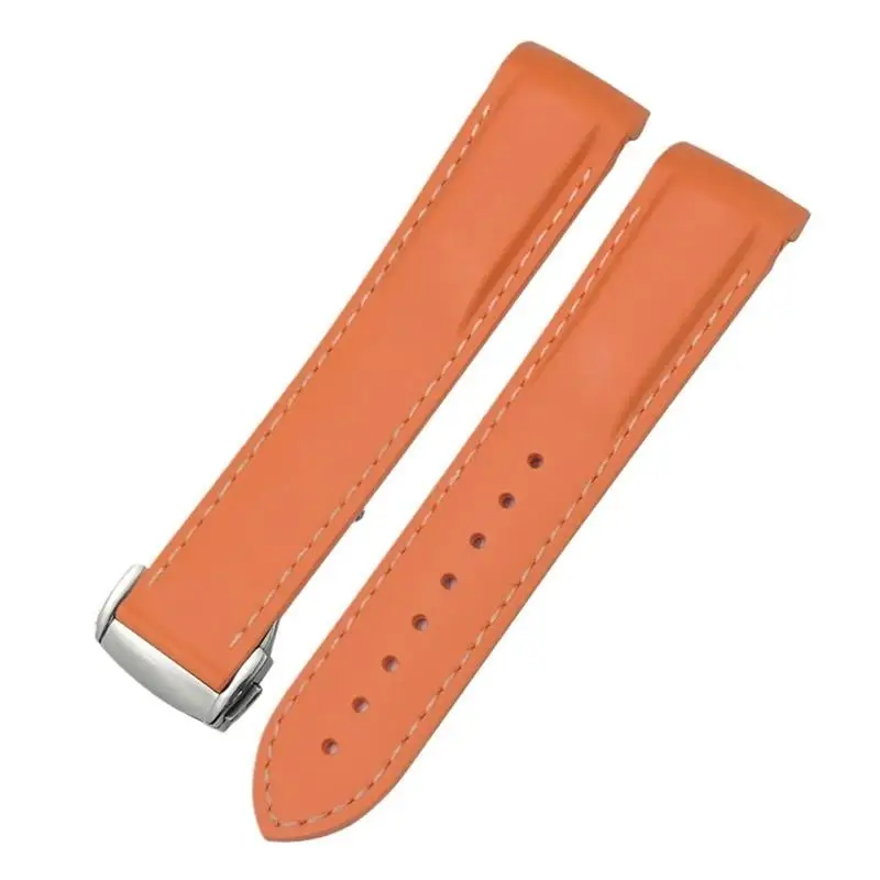 BEFIA 20mm 21mm 22mm Rubber Watchband For Omega Seamaster 300 Speedmaster AT150 Silicone Watch Strap
BEFIA 20mm 21mm 22mm Rubber Watchband For Omega Seamaster 300 Speedmaster AT150 Silicone Watch Strap