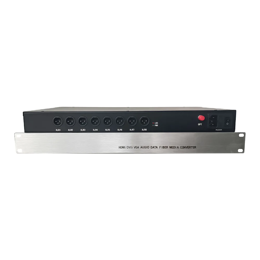 2026 8 Channel Xlr Audio to Fiber Converter Customized Balanced Xlr Audio to Fiber 20km
2026 8 Channel Xlr Audio to Fiber Converter Customized Balanced Xlr Audio to Fiber 20km