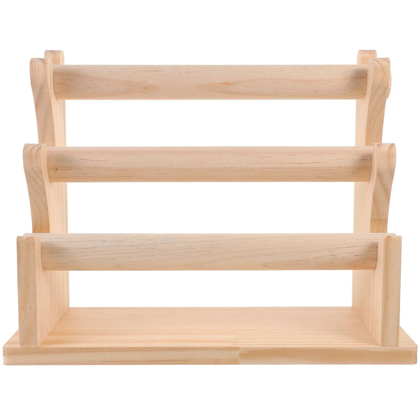 Wooden Jewelry Stand 3 Layers Bracelet Necklace Organizer Necklace Bracket Ring Holder Storage Rack Multi Tier
Wooden Jewelry Stand 3 Layers Bracelet Necklace Organizer Necklace Bracket Ring Holder Storage Rack Multi Tier