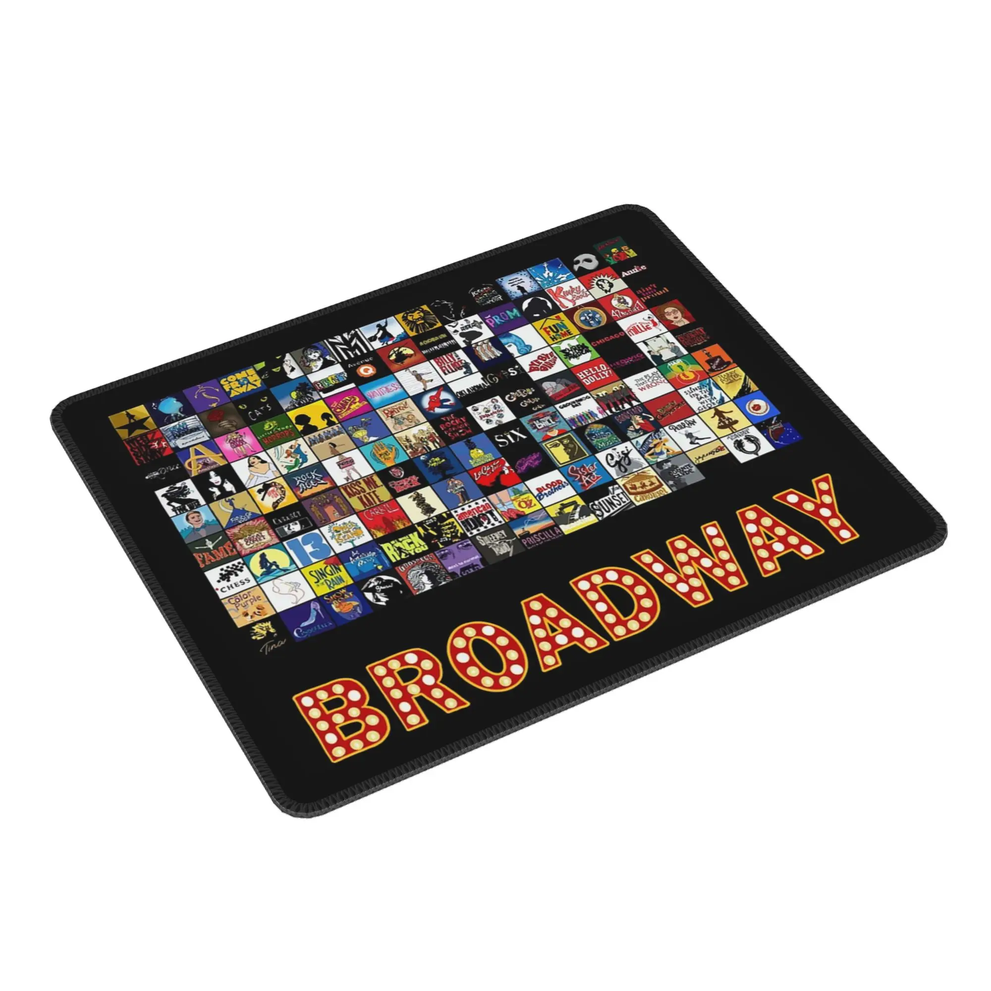 Broadway Musical Theatre Logos - Hand Drawn Mouse Pad Computer Keyboard Mouse Mat Gaming PC Laptop Desk Mat Office Table Mats
Broadway Musical Theatre Logos - Hand Drawn Mouse Pad Computer Keyboard Mouse Mat Gaming PC Laptop Desk Mat Office Table Mats