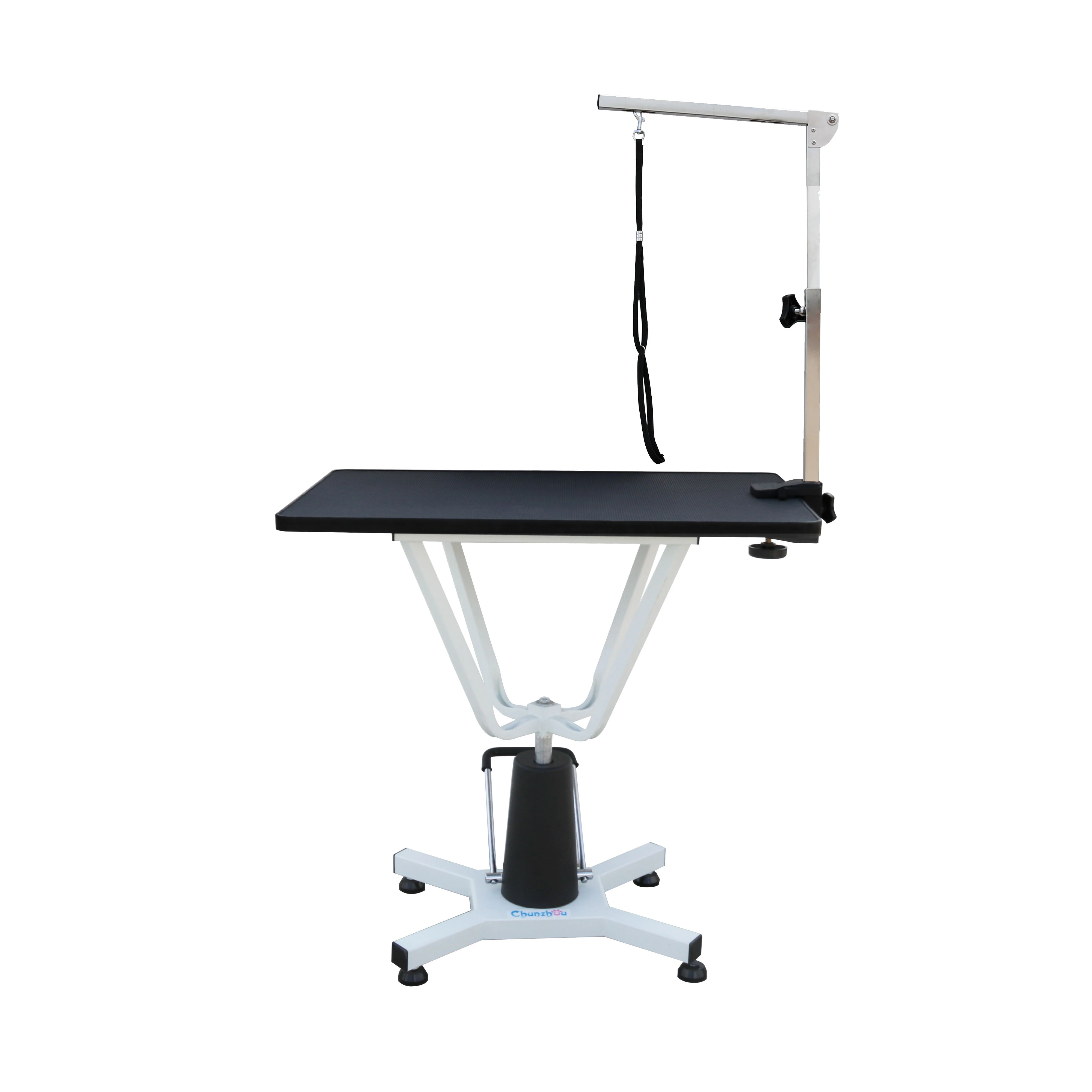 High Quality Adjustable Eco-Friendly Stainless Steel Iron Wood & Rubber Hydraulic Dog Pet Grooming Table
High Quality Adjustable Eco-Friendly Stainless Steel Iron Wood & Rubber Hydraulic Dog Pet Grooming Table