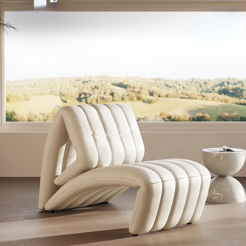 Single-Seat Sofa Chair Leisure Designer Creative Folding Balcony Lazy Recliner High Sense
Single-Seat Sofa Chair Leisure Designer Creative Folding Balcony Lazy Recliner High Sense