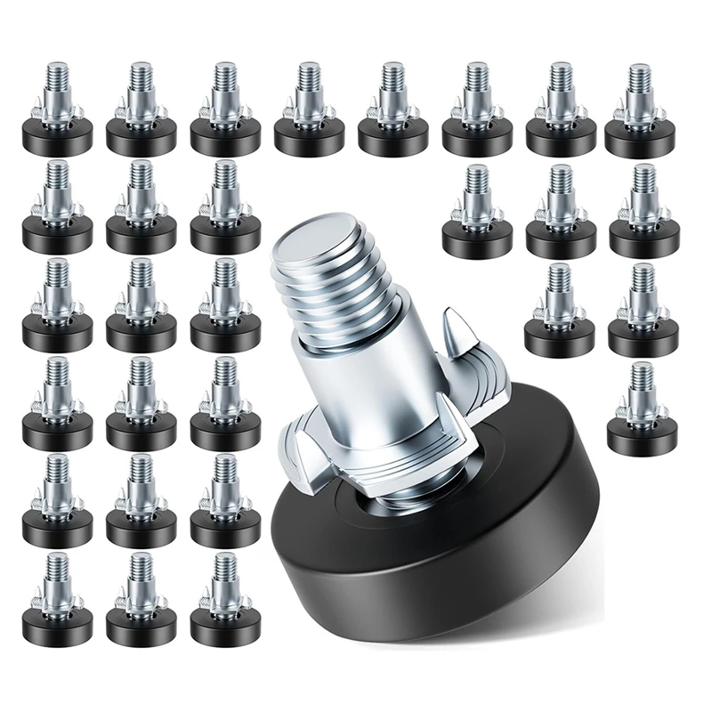 30-Piece Furniture Feet Pads Black Plastic Furniture Legs Adjustable Leveling Feet Table Feet Furniture Bottom Feet
30-Piece Furniture Feet Pads Black Plastic Furniture Legs Adjustable Leveling Feet Table Feet Furniture Bottom Feet