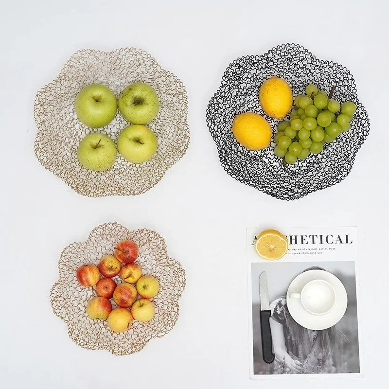 Fruit basket living room Nordic style snack basin storage fruit plate dessert dessert
Fruit basket living room Nordic style snack basin storage fruit plate dessert dessert