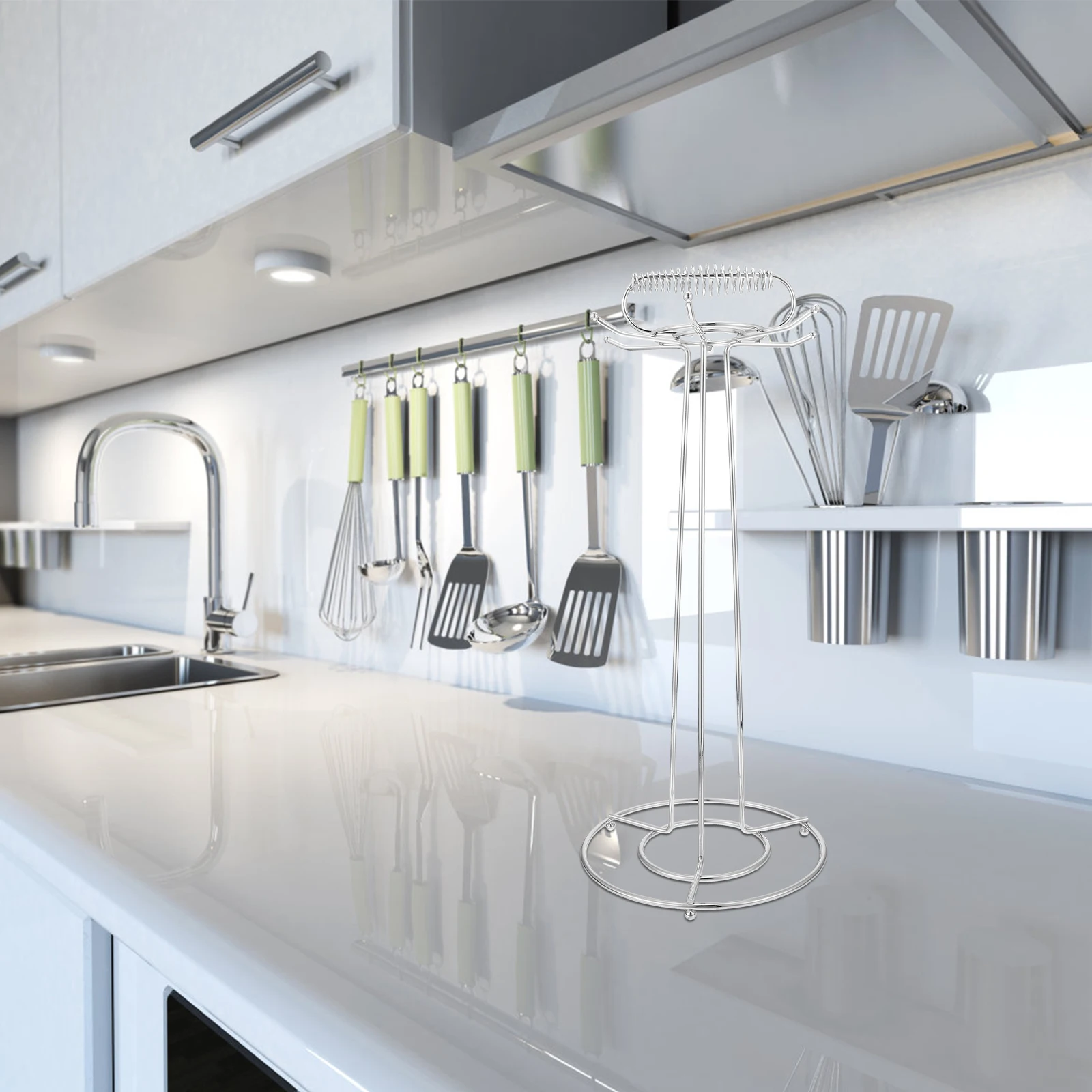 Kitchenware Holder Compact Iron Rack for Spoons Shovels Egg Beaters Cooking Utensils Storage Stand Countertop Stovetop
Kitchenware Holder Compact Iron Rack for Spoons Shovels Egg Beaters Cooking Utensils Storage Stand Countertop Stovetop