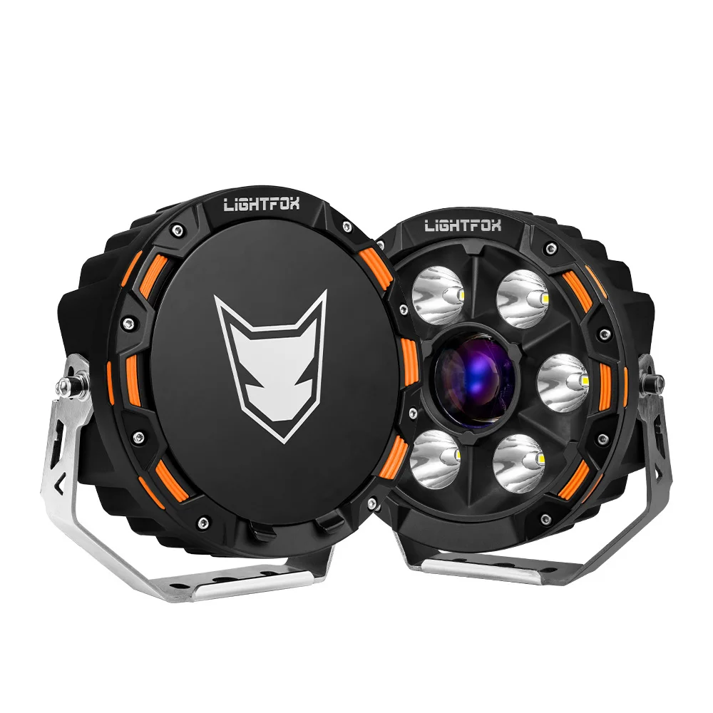 LIGHTFOX 7 Inch Laser LED Driving Light Laser Beam Off Road Driving Light 4x4 Offroad LED Laser SpotLight
LIGHTFOX 7 Inch Laser LED Driving Light Laser Beam Off Road Driving Light 4x4 Offroad LED Laser SpotLight