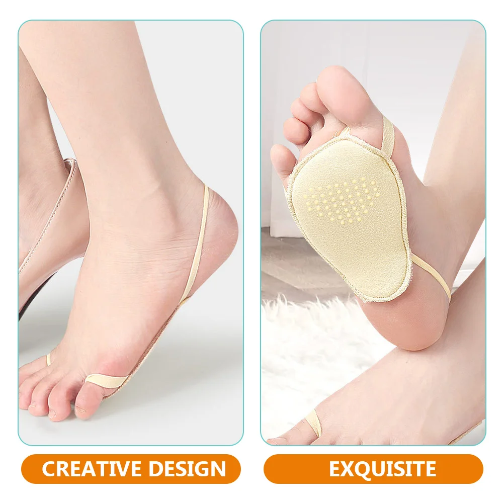 2 Pairs Anti-wear Pain-proof Pads Comfortable Heel Cushions Women Shoes High Heels Flats Forefoot Inserts Reusable Foot Supplies
2 Pairs Anti-wear Pain-proof Pads Comfortable Heel Cushions Women Shoes High Heels Flats Forefoot Inserts Reusable Foot Supplies