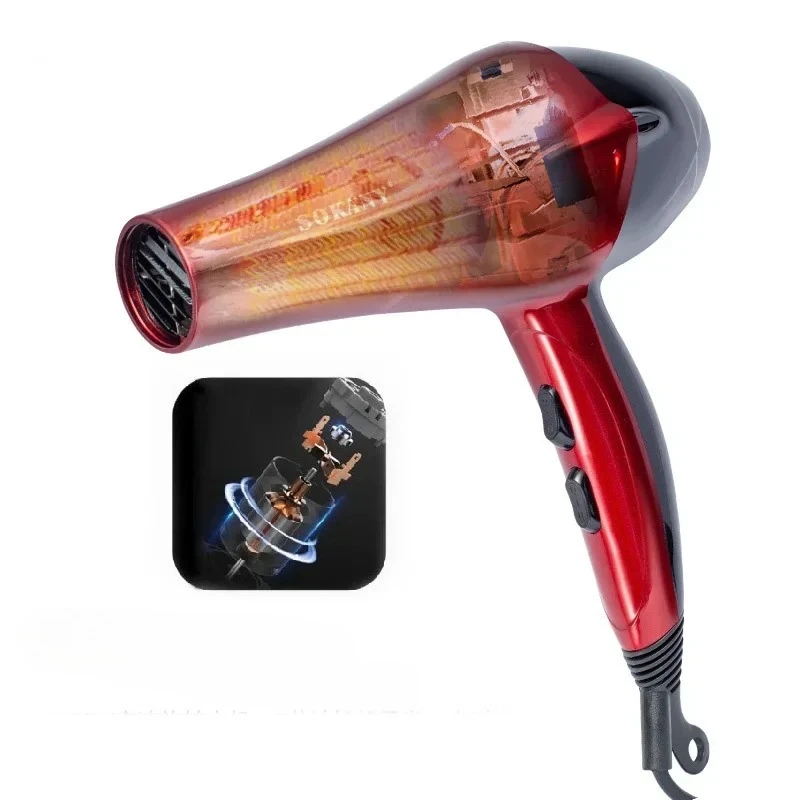 For Electric Professional Hair Dryer Salon With Nozzle Ionic Secador Portable Red Blow Drier Hairstyles And Tools Drying Machine
For Electric Professional Hair Dryer Salon With Nozzle Ionic Secador Portable Red Blow Drier Hairstyles And Tools Drying Machine