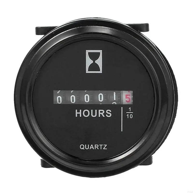 Universal Black Round Hour Meter for Boats, Marine Engines 72XB
Universal Black Round Hour Meter for Boats, Marine Engines 72XB